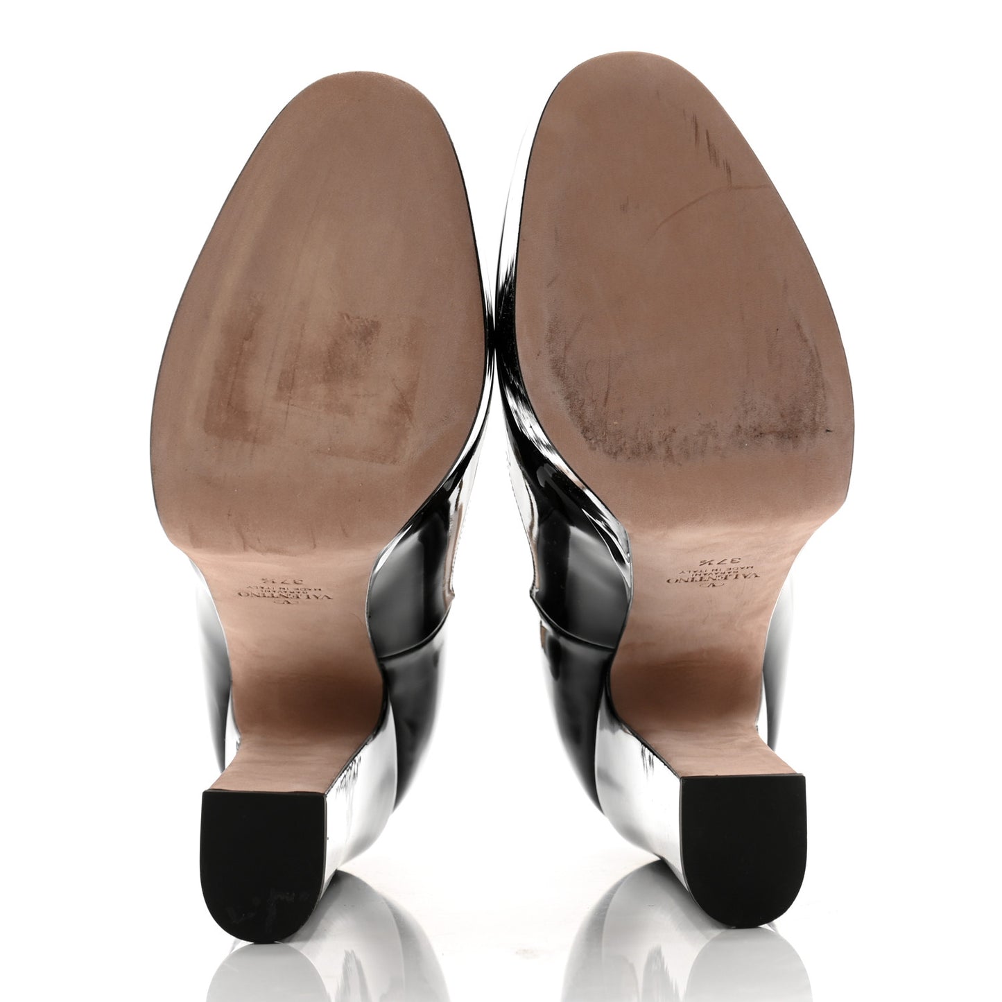 Patent Tan-Go 55/155mm Platform Pumps 37.5 Black