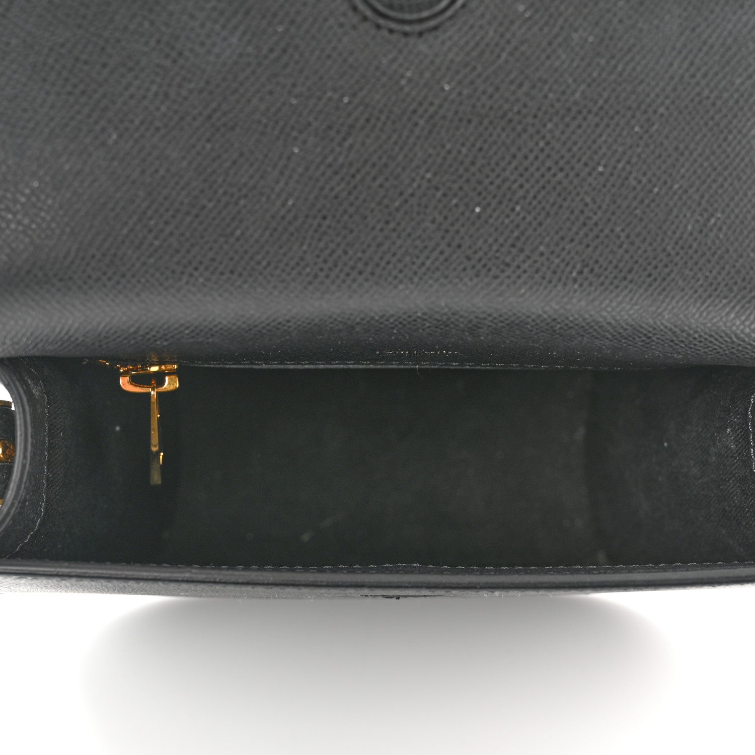 Tom Ford Grained Calfskin Mini T Clasp Tara Crossbody Bag Black 5 of 9