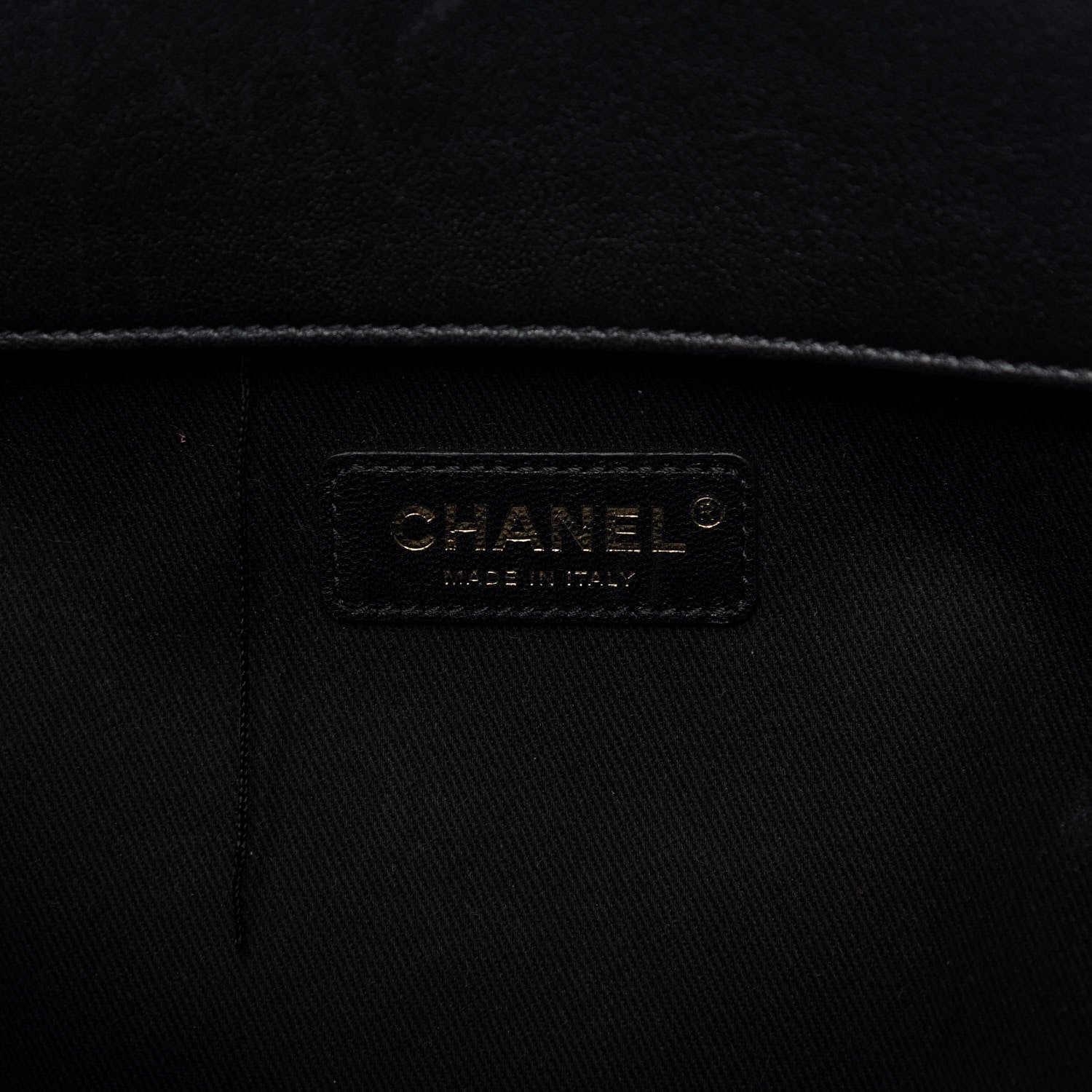 Chanel Sheepskin Caviar Quilted Large Shopping Tote Black 8 of 9