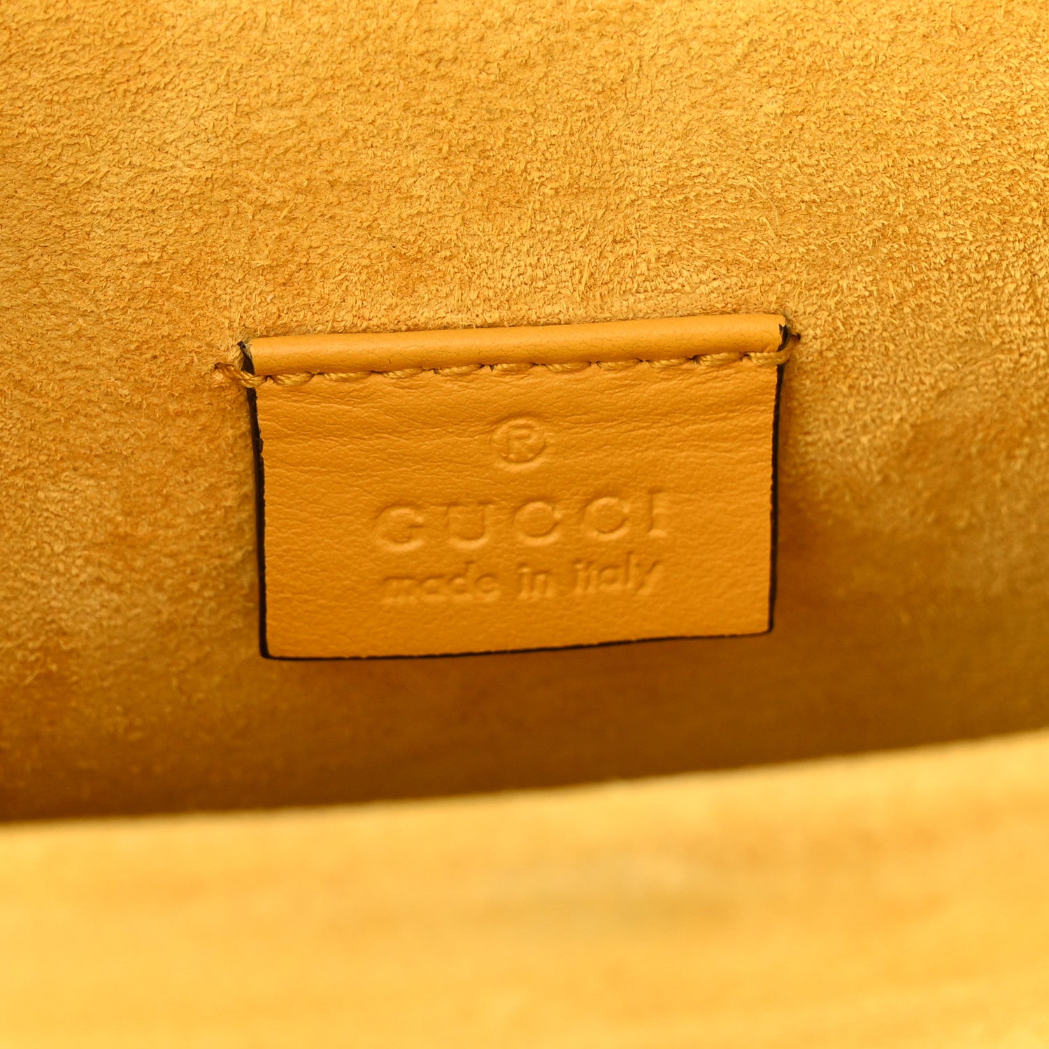 Gucci GG Supreme Monogram Mini Dionysus Shoulder Bag Yellow 6 of 13