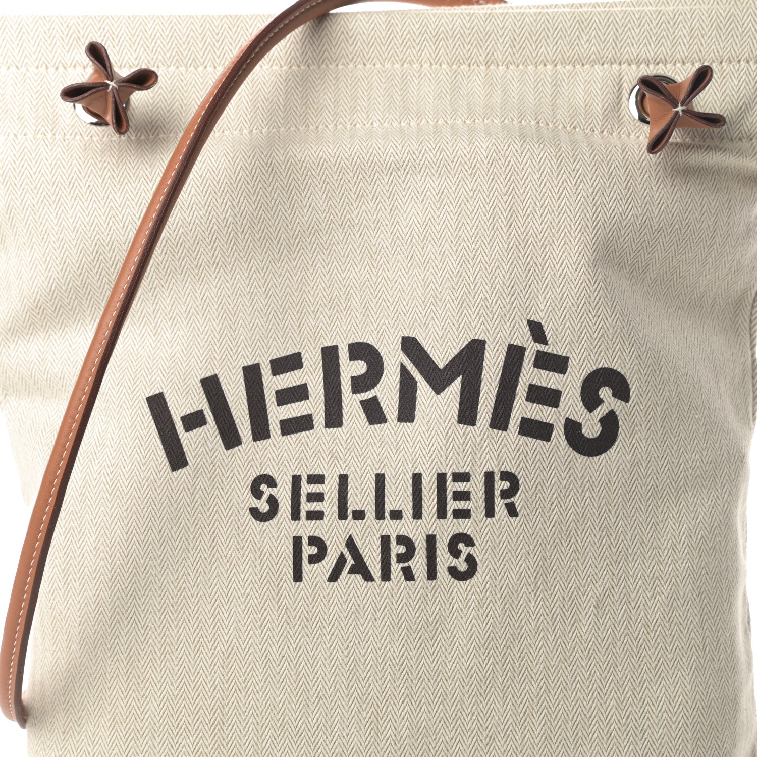 Hermes Canvas Swift Aline Grooming Bag Gold 9 of 11