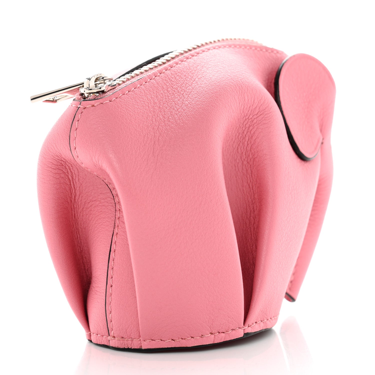 Loewe Calfskin Elephant Coin Purse Candy 2 of 6
