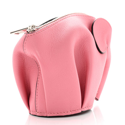 Loewe Calfskin Elephant Coin Purse Candy 2 of 6