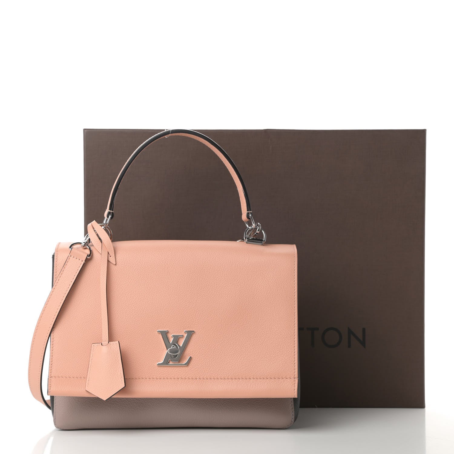 Louis Vuitton Soft Calfskin Lockme II Top Handle Venus Black Mastic 11 of 11