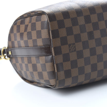 Louis Vuitton Damier Ebene Speedy Bandouliere 25 6 of 10