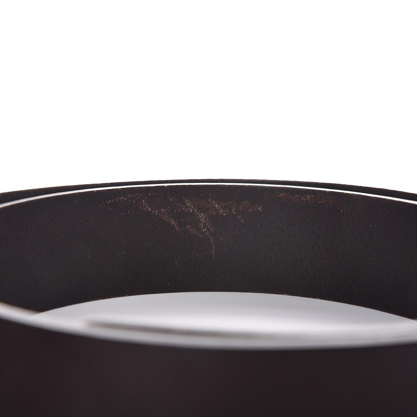Calfskin Wood Interlocking G Belt 95 38 Brown