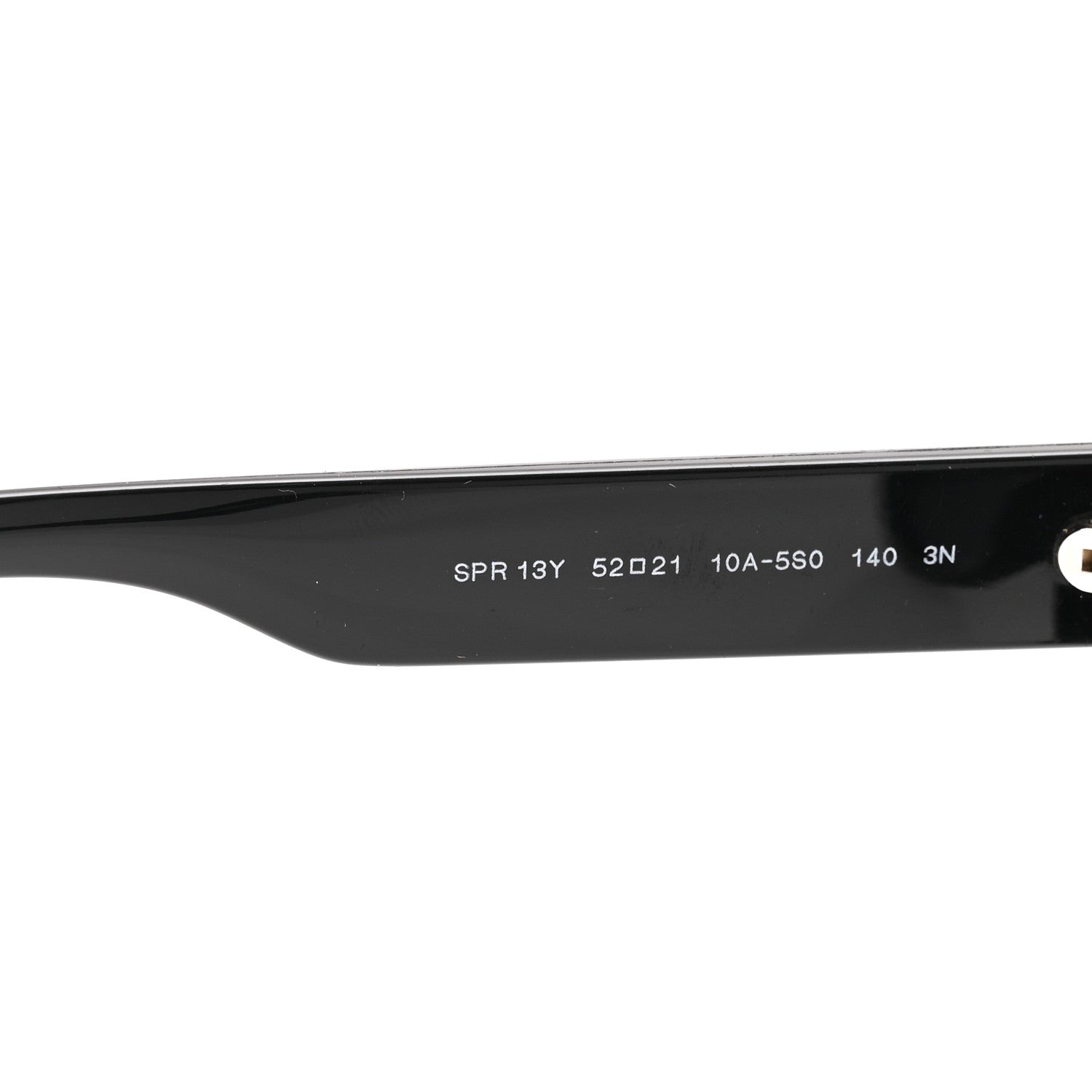 Prada Acetate Sunglasses SPR 13Y White Black 6 of 8