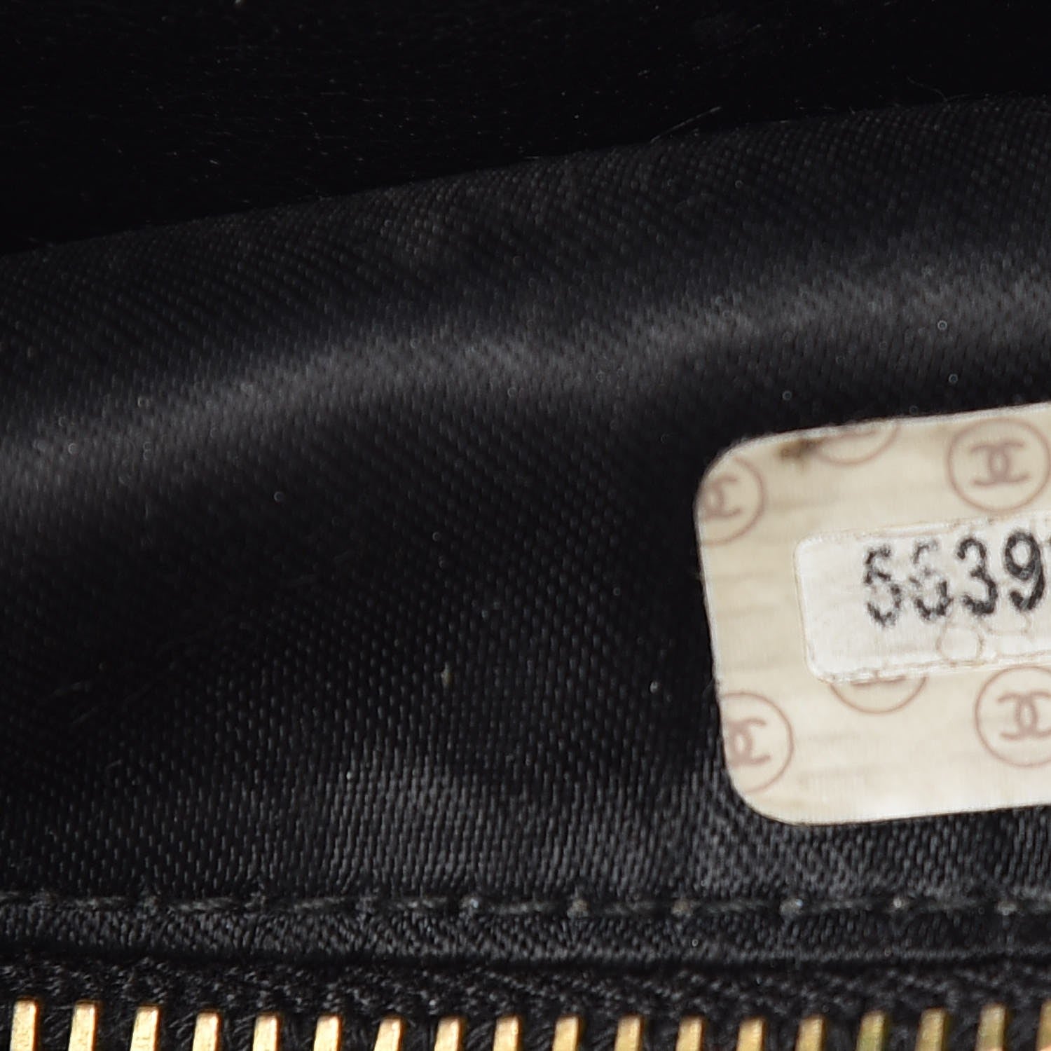 Chanel Lambskin Stitched Shoulder Bag Black 7 of 8