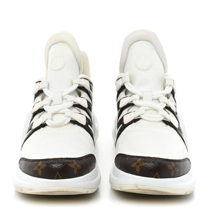 Louis Vuitton Patent Monogram LV Archlight Sneakers 42 White 2 of 10