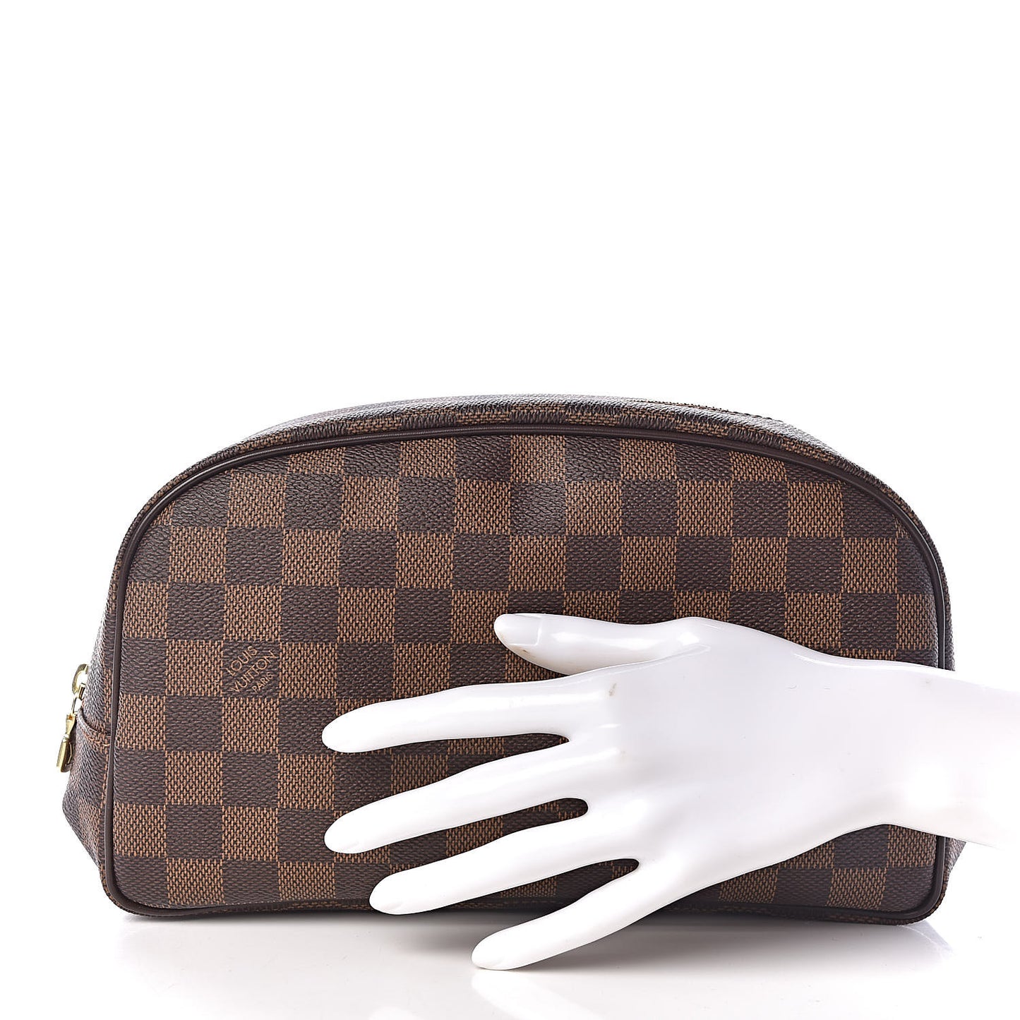 Damier Ebene Toiletry Bag 25