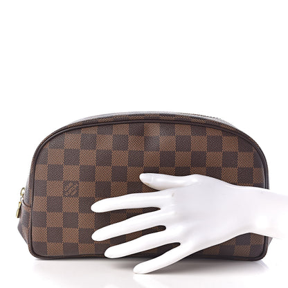 Louis Vuitton Damier Ebene Toiletry Bag 25 2 of 6