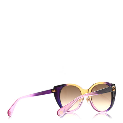 Gucci Acetate Cat Eye GG0369S Sunglasses Purple 4 of 9