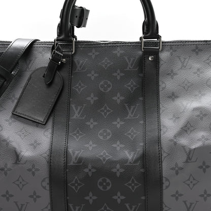 Louis Vuitton Reverse Monogram Eclipse Keepall Bandouliere 50 7 of 9