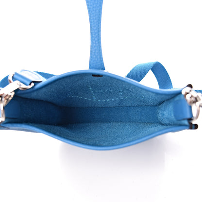 Hermes Taurillon Clemence Evelyne TPM Bleu Zanzibar 7 of 11