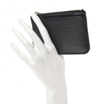 Louis Vuitton Epi Key Pouch Black 2 of 7
