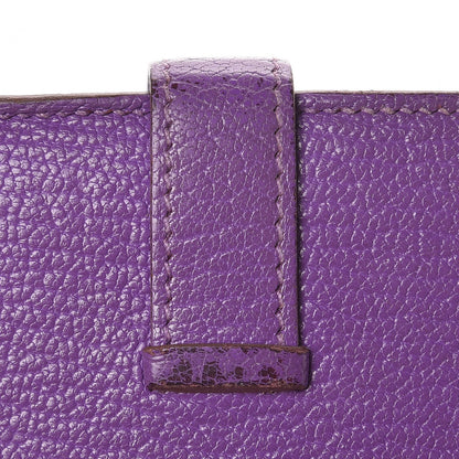 Hermes Chèvre Mysore Bearn Gusset Wallet Parme 11 of 23