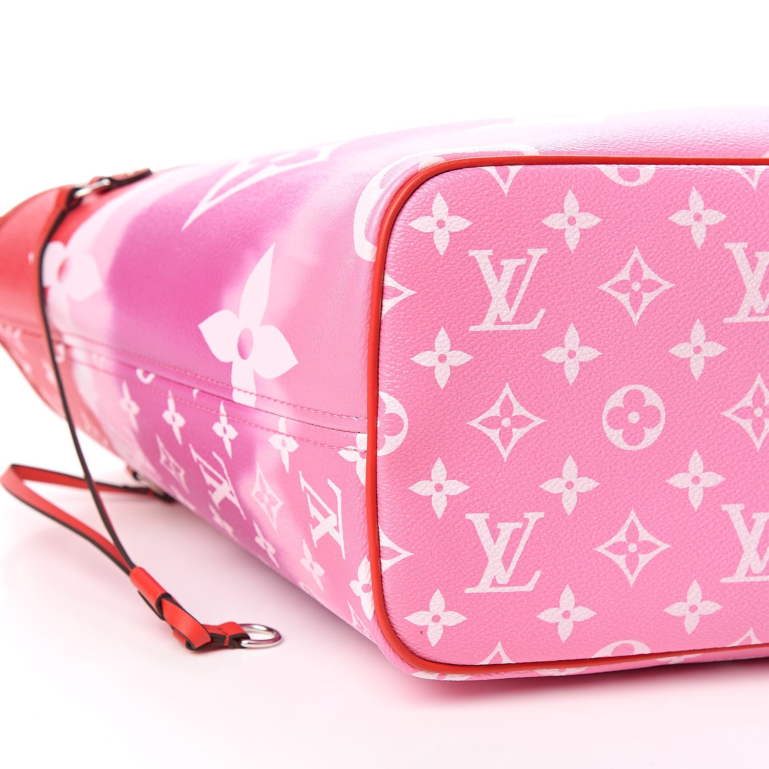 Louis Vuitton Monogram Escale Neverfull MM Rouge 11 of 12