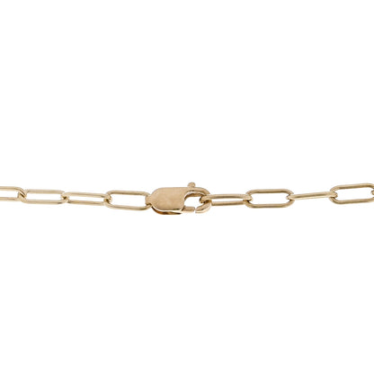 Tiffany 18K Yellow Gold Diamond Medium Lock Pendant Necklace 4 of 6