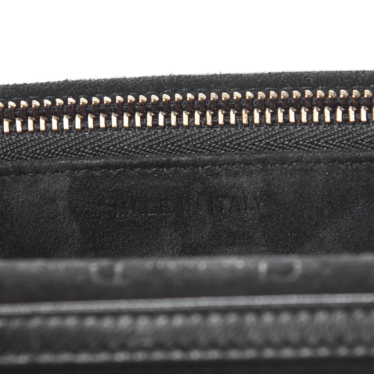Christian Dior Lambskin Cannage Dioraddict Wallet On Chain Clutch Black 8 of 9