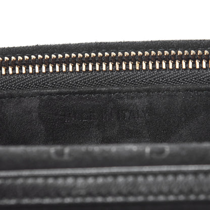 Christian Dior Lambskin Cannage Dioraddict Wallet On Chain Clutch Black 8 of 9
