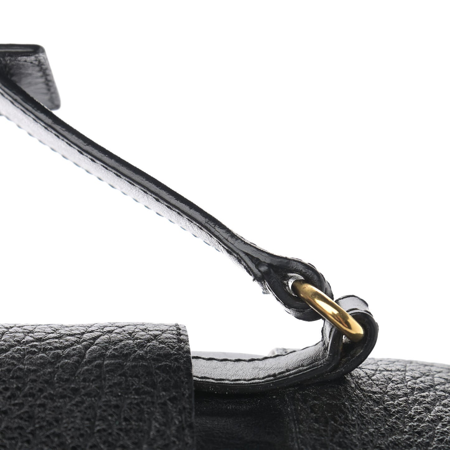 Calfskin Thompson Satchel Black