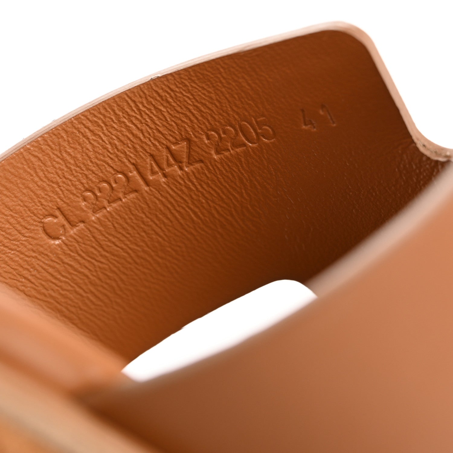 Hermes Calfskin Suede Goatskin Eze 30 Sandals 41 Naturel 9 of 12