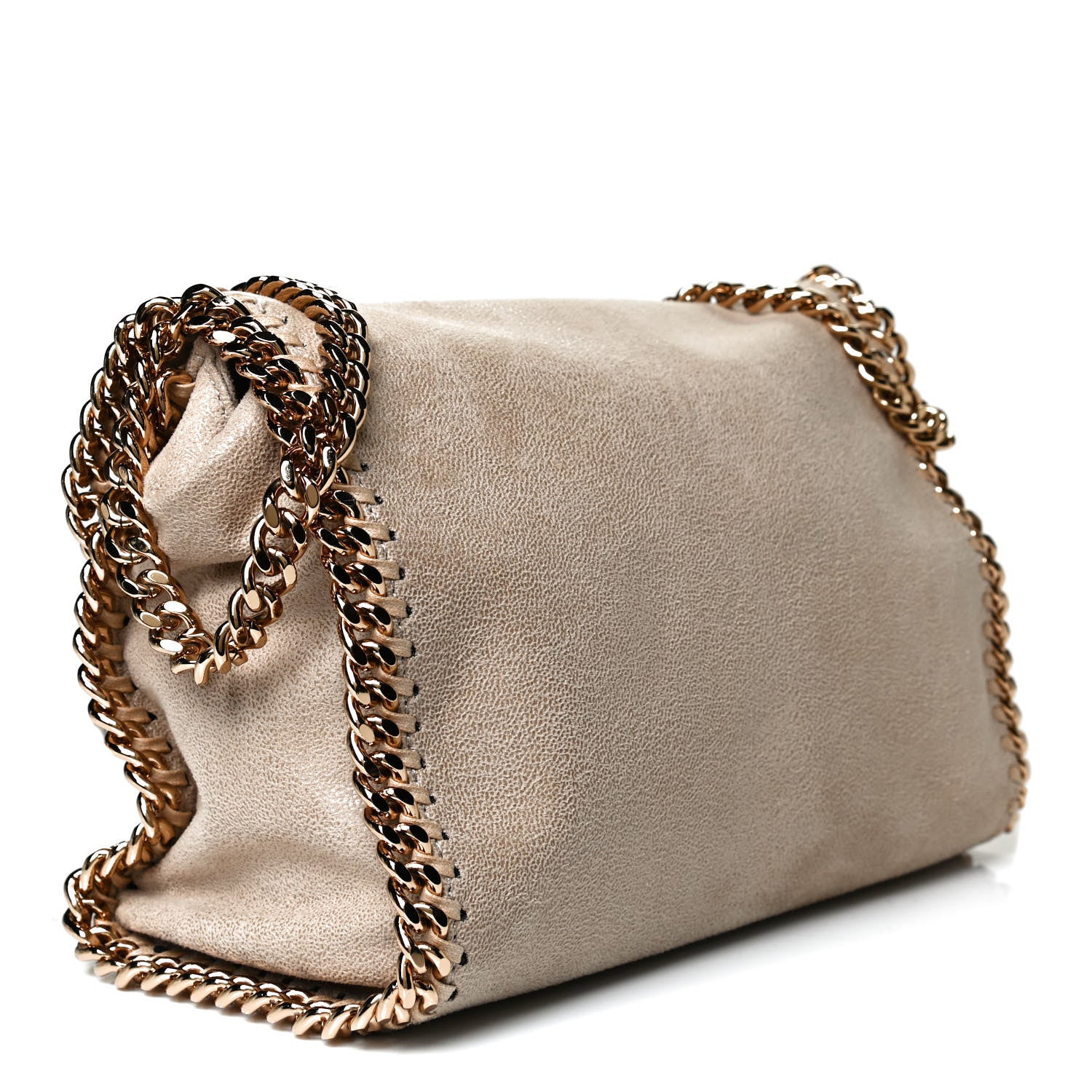 Stella McCartney Shaggy Deer Falabella Mini Crossbody Bag Sand 4 of 12
