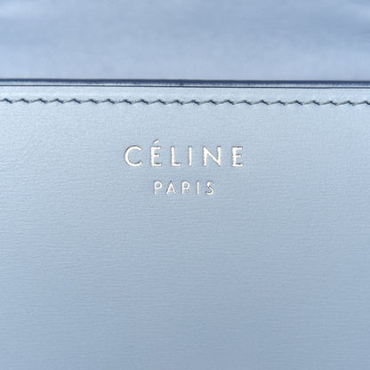 Celine Box Calfskin Small Classic Box Flap Bag Pale Blue 7 of 10