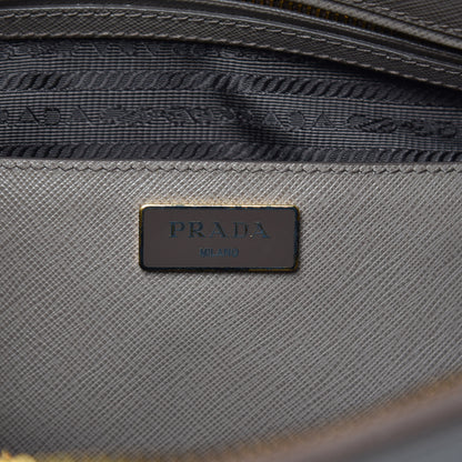 Prada Saffiano Lux Large Promenade Tote Argilla 6 of 10