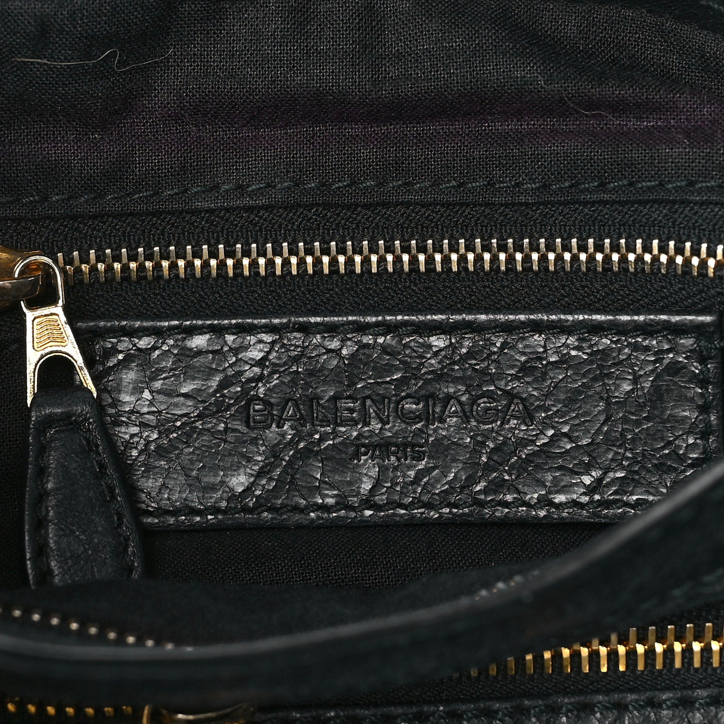 Agneau Giant 12 Gold Hardware Mini City Black
