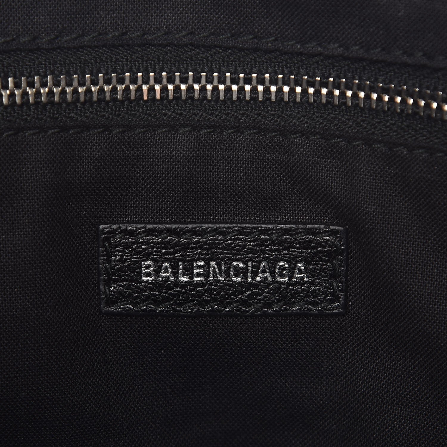 Balenciaga Chevre Silver Metallic Edge Hardware S City Black 7 of 8