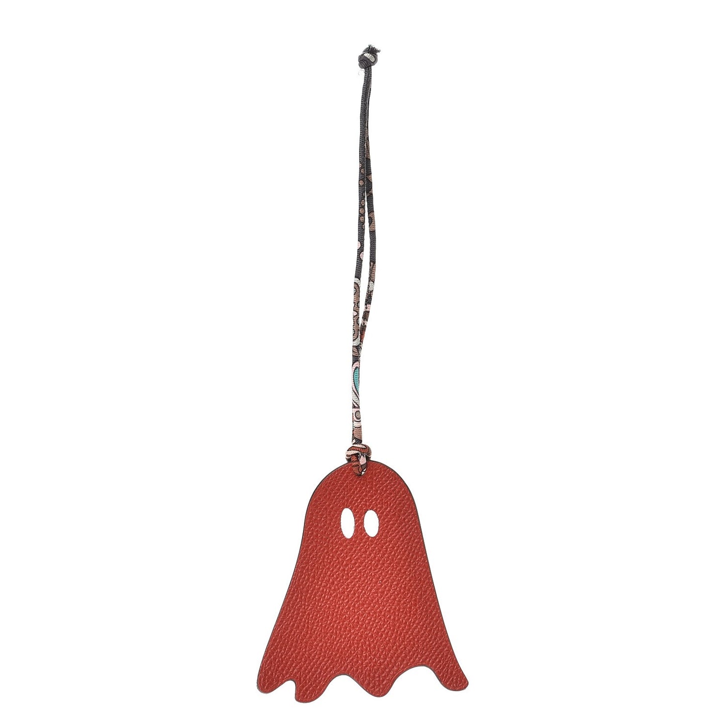 Togo Epsom Petit H Ghost Bag Charm Bambou Rouge Casaque
