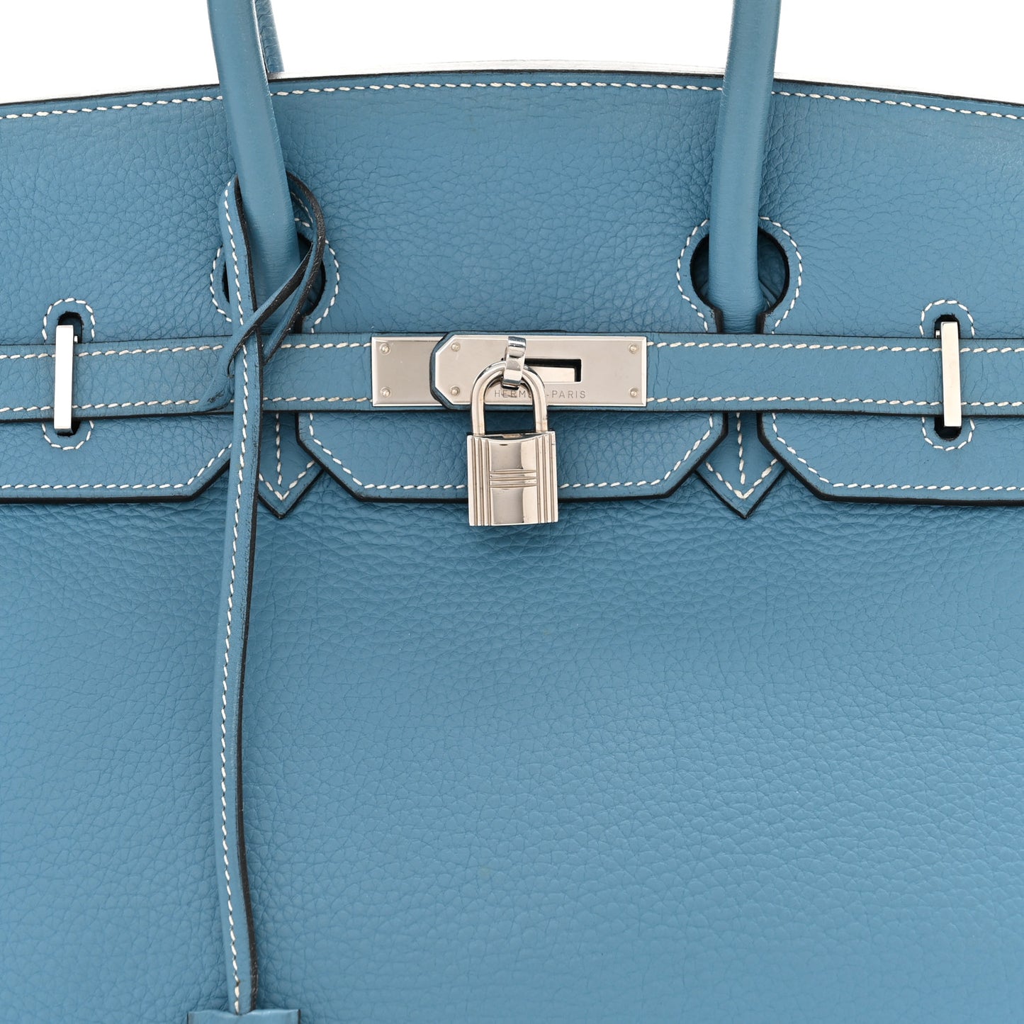 Togo Birkin 35 Blue Jean