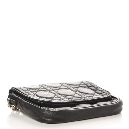 Christian Dior Lambskin Cannage Lady Dior Pochette Black 5 of 7