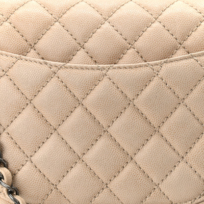 Chanel Caviar Quilted Small Coco Handle Flap Light Beige 11 of 11