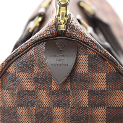Louis Vuitton Damier Ebene Speedy 35 6 of 12