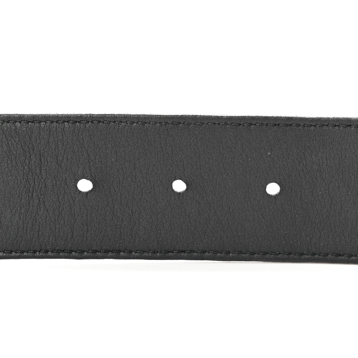 Gucci Calfskin Animal Studded Double G 40mm Belt 80 32 Black 4 of 8