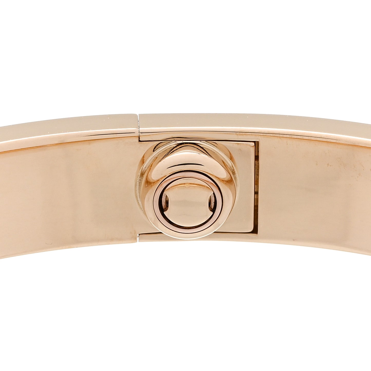 18K Yellow Gold 4 Diamond LOVE Bracelet 16