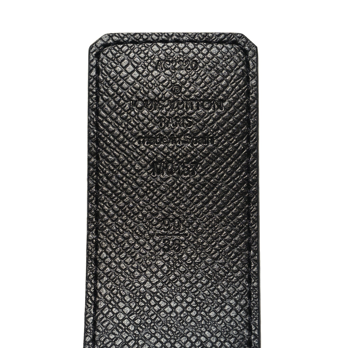 Monogram Eclipse Taigarama 40mm LV Initiales Reversible Belt 90 36 Black