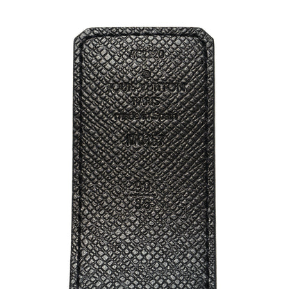Louis Vuitton Monogram Eclipse Taigarama 40mm LV Initiales Reversible Belt 90 36 Black 5 of 5