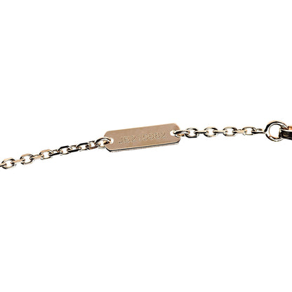 Van Cleef & Arpels 18K Yellow Gold Mother of Pearl Vintage Alhambra Pendant Necklace 6 of 7