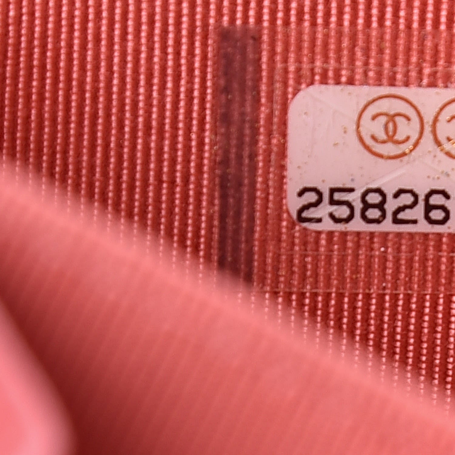 Chanel Caviar Quilted Flap Card Holder Wallet Pink 8 of 8