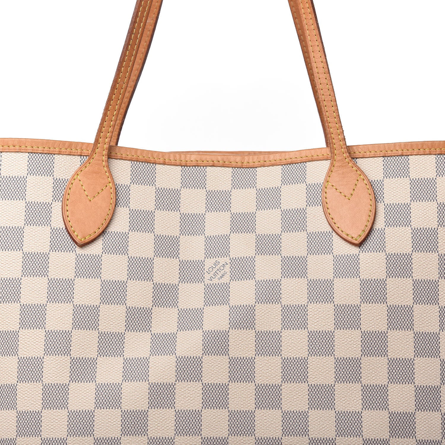Louis Vuitton Damier Azur Neo Neverfull MM Rose Ballerine 10 of 10