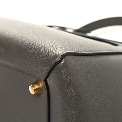 Celine Grained Calfskin Mini Belt Bag Grey 10 of 14