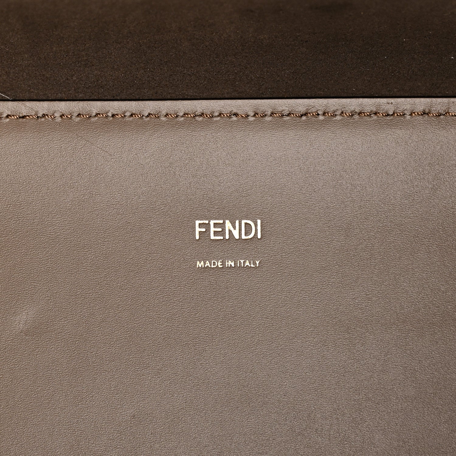 Fendi Vitello King Plexiglass Elaphe Python Print Logo Medium Fendi Sunshine Shopper Tote Tartufo Daisy Roccia 6 of 11