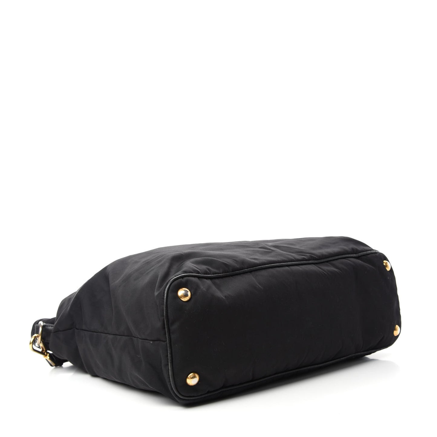 Saffiano Tessuto Nylon Tote Black