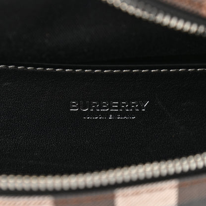 Burberry E-canvas Check Bum Bag Dark Birch Brown 6 of 9