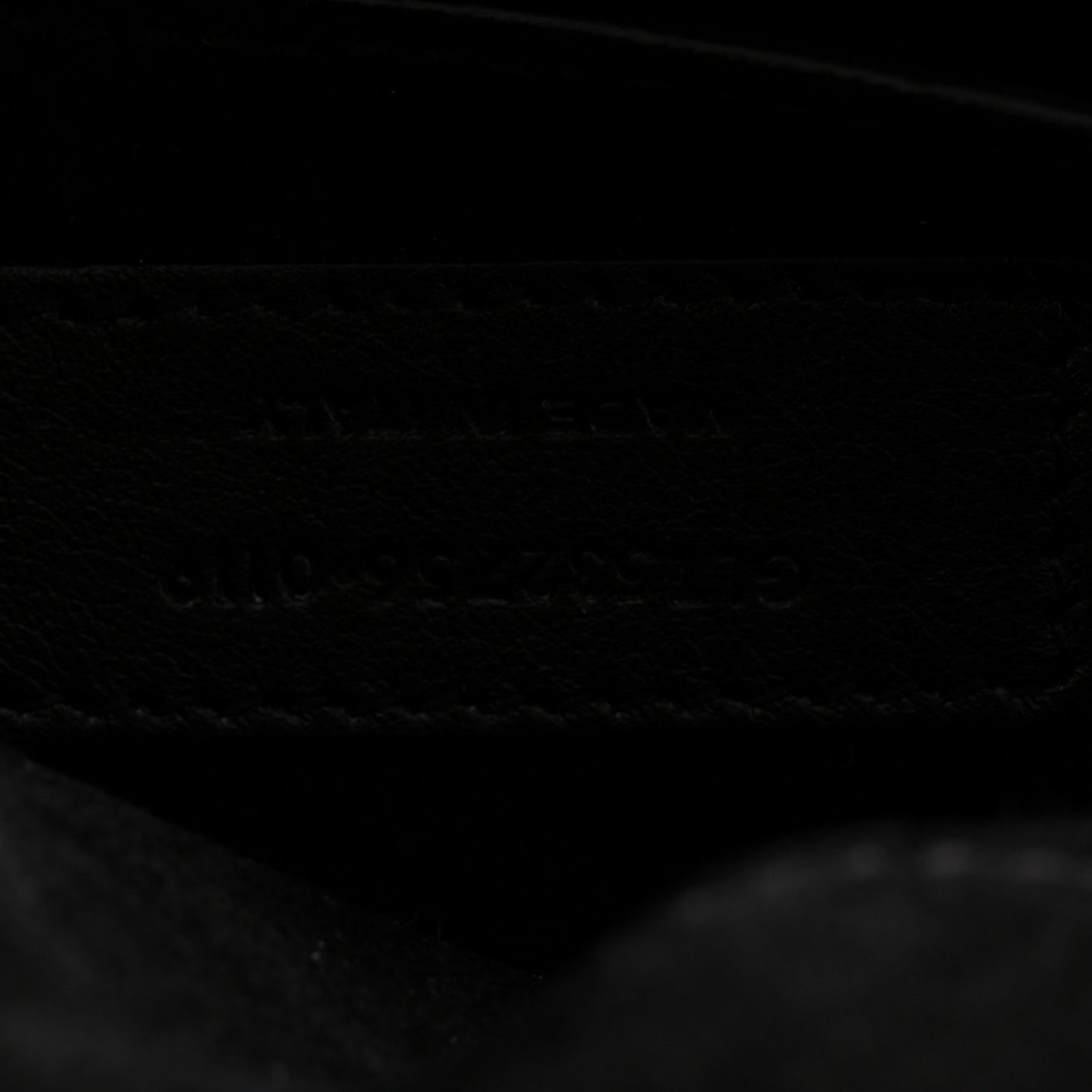 Suede Monogram Book Bag Black