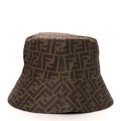 Fendi Technical Fabric FF Reversible Bucket Hat M Tobacco Red 4 of 8