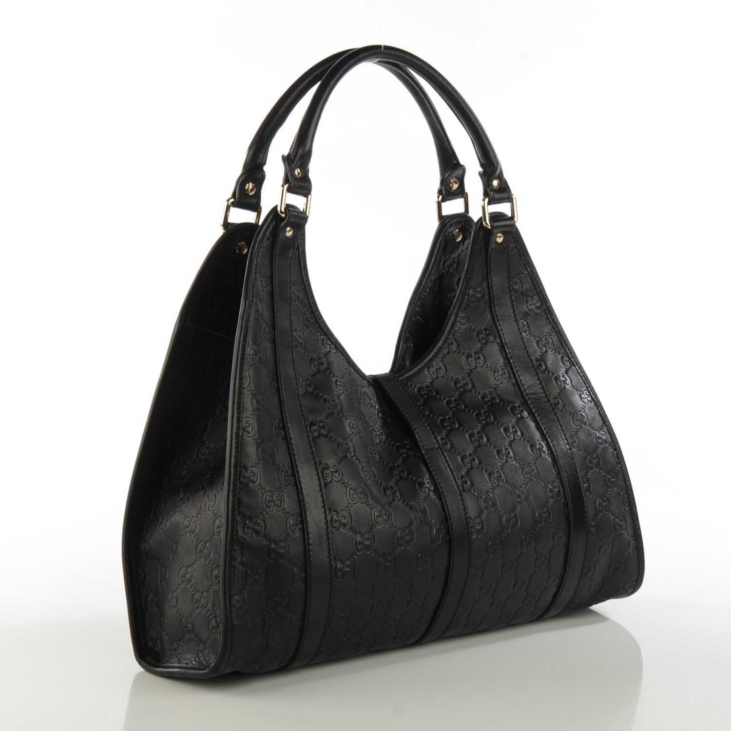 Gucci Guccissima Medium Joy Shoulder Bag Black 3 of 7